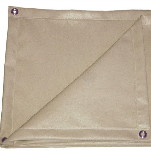 Aluminium-Schweißdecke - Ningguo BST Thermal Products Co.,Ltd - Glasfaser / aus Silikon-beschichtetem Glasfasergewebe / Acryl