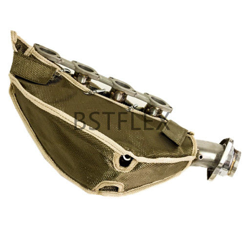Abnehmbarer Isoliermantel - Ningguo BST Thermal Products Co.,Ltd - für Motoren / Keramikfaser / Basaltfaser