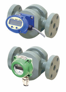 Volumetrischer Durchflussmesser - Oval Corporation - für Stickstoff / Inline