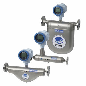 Coriolis-Durchflussmesser - ALTImass - Oval Corporation - Massen / für Gas / Inline