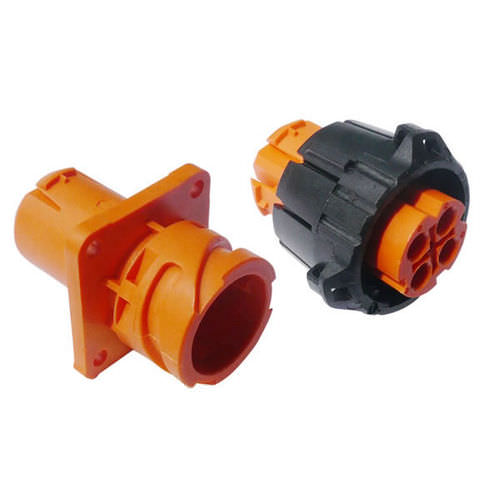 Datensteckverbinder - APD 4-way - ITT Cannon - DIN / zirkulär / Crimp