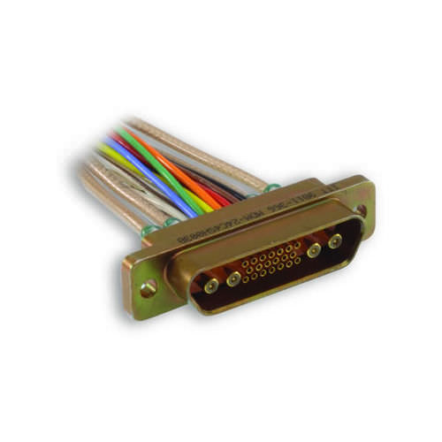Kombinierter Steckverbinder - MDM CP - ITT Cannon - Micro-D / koaxial / SMT