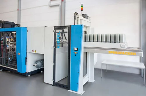 Transfersystem für Entlader - SPEEDPACKER - Kiefel GmbH - für Förderbänder / Schalen / automatisiert