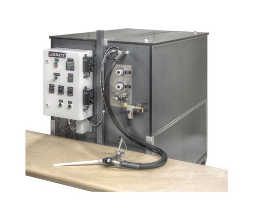 Mischer-Dispenser / Harz - HOT BOX - EXACT DISPENSING SYSTEMS - mit Verdrängerpumpe / mobil