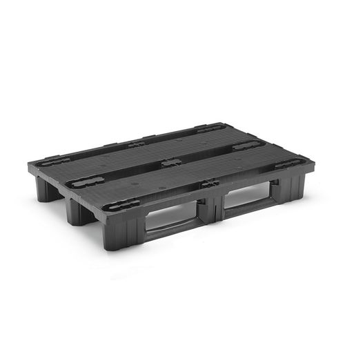 Recyclingkunststoff-Palette - SMART 1208-O3 - NAECO PACKAGING - Euro / Lager / Transport