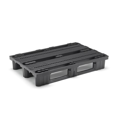 Recyclingkunststoff-Palette - SMART MAX 1208-O3 - NAECO PACKAGING - Euro / Lager / Transport
