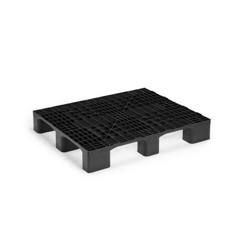 Recyclingkunststoff-Palette - LOGIC 1210-G9 - NAECO PACKAGING - ISO / für Materialumschlag / Transport