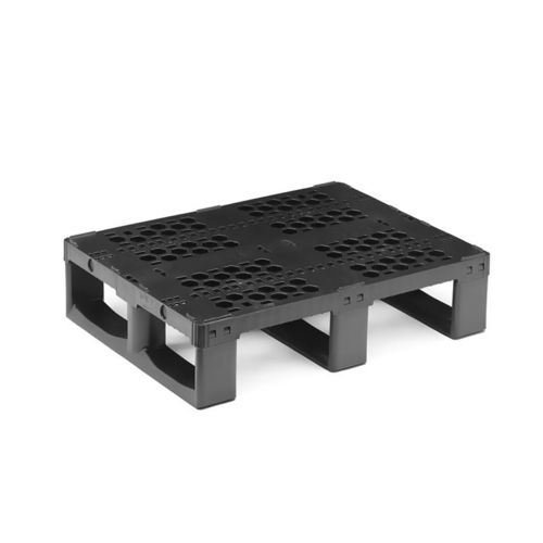 Recyclingkunststoff-Halbpalette - EXPERT MAX 0806-O3 - NAECO PACKAGING - für Materialumschlag / Transport / reparierbar