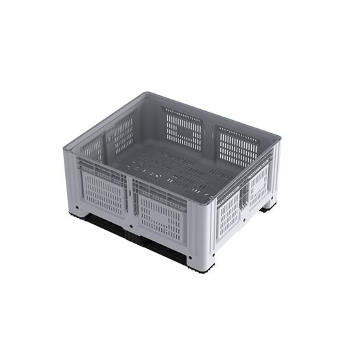 HDPE-Palettenbox - MEGA 1210-58-O2 - NAECO PACKAGING - Lager / für Materialumschlag / für Lebensmittelanwendungen