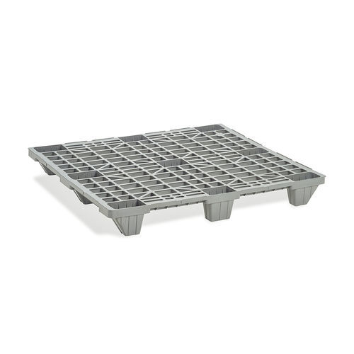 Stapelbare Palette - BASIC 1210-O9 - NAECO PACKAGING - Recyclingkunststoff / Euro / Lager