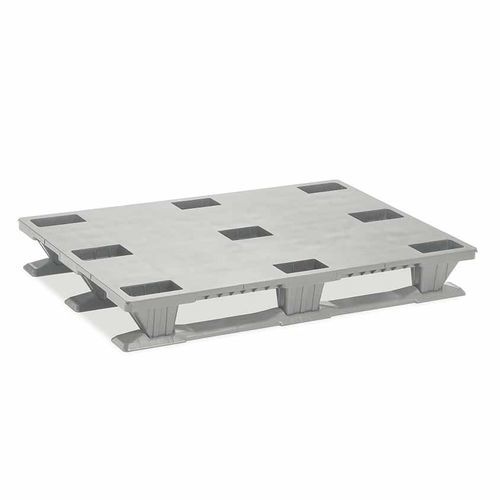 Leichte Palette - BASIC 1208-C3 - NAECO PACKAGING - Recyclingkunststoff / Euro / Lager
