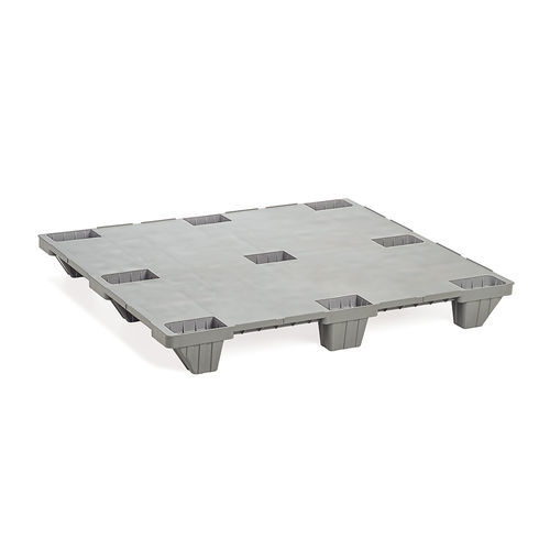 Recyclingkunststoff-Palette - BASIC 1210-C9 - NAECO PACKAGING - Euro / Lager / Transport