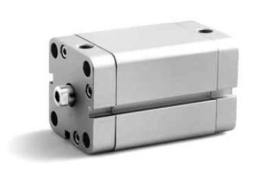 Pneumatikzylinder - ASM - ARTEC SRL - einfachwirkend / Aluminium / Edelstahl
