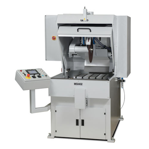 Rundmesser-Schneidemaschine - MSX432 series - LECO - für Stahl / automatisch / für dünne Klingen