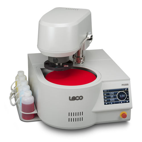 Poliermaschine für Metall - PX500 - LECO - für metallografische Proben / zur Endbearbeitung / automatisch