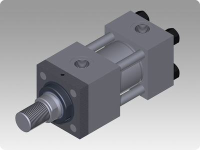 Hydraulikzylinder - CMB A3  - CMB Cilindri - doppeltwirkend / kompakt