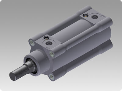 Pneumatikzylinder - ISO 6431  - CMB Cilindri - doppeltwirkend