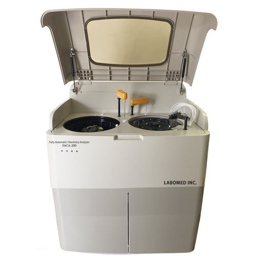 Analysator für Flüssigkeiten - FACA-200 - Labomed INC - automatisch / biochemisch / Multiparameter