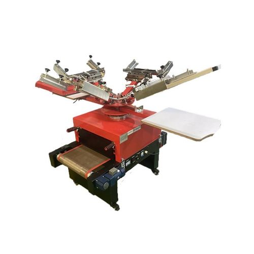 Manuelle Siebdruckmaschine - PONNY 5 - CROMA IBÉRICA - 4-Farben / für Textilien / kompakt