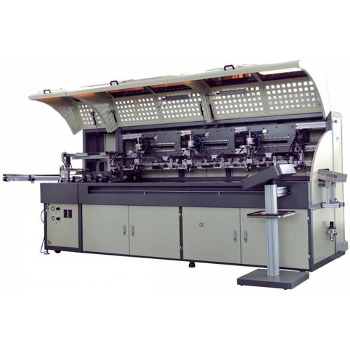 Automatische Siebdruckmaschine - A-401SM - CROMA IBÉRICA - Farb / für zylindrische Produkte