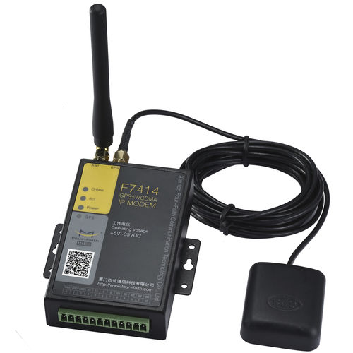 Mobilfunkmodem - F7414 - Xiamen Four-Faith Communication Technology Co.,Ltd - 3G / HSUPA / GPS