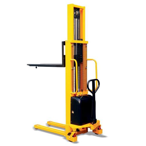 Stapler mit halbelektrischer Gabel - MES series - i-lift Equipment Ltd. - Geh