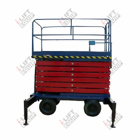Festinstallierte Scherenarbeitsbühne - SJY-LD series - i-lift Equipment Ltd. - elektrisch / batteriebetrieben / hydraulisch