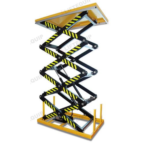 Vierfachscherenhubtisch - HF series - i-lift Equipment Ltd. - hydraulisch / festinstalliert