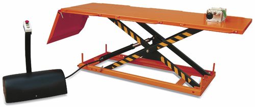 Scherenhebebühne - TE500 - i-lift Equipment Ltd. - 500 kg / elektrisch / für Motorrad