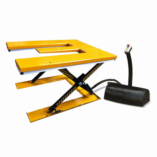Scherenhubtisch - HE series - i-lift Equipment Ltd. - hydraulisch / festinstalliert / extraflach