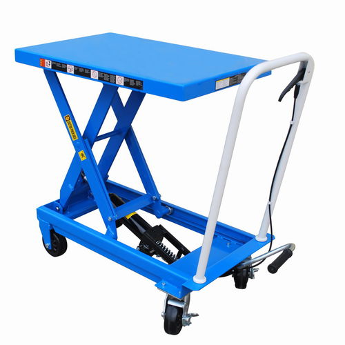 Hubtisch mit einfacher Schere - TC45P - i-lift Equipment Ltd. - pedalbetrieben / mobil / für Werkstatt