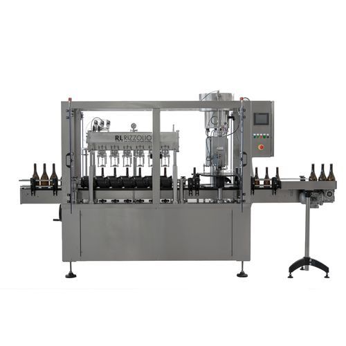 Ringsförmig-Verschliesser - 6-1-1 - Rizzolio s.r.l - automatisch / für Glasflaschen / zur Förderung