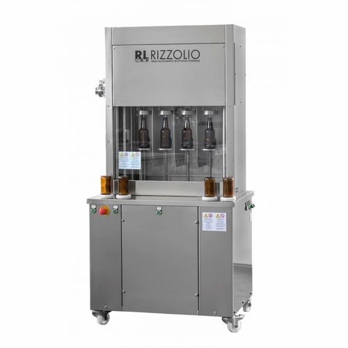 Halbautomatische Abfüllmaschine - RLV-iSo - Rizzolio s.r.l - für Glasflaschen / für Getränke / Wasser