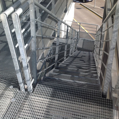 Aluminium-Gitterrost - PRESS-LOCKED - JK TECHNIC - galvanisiertem Stahl / Edelstahl / Press