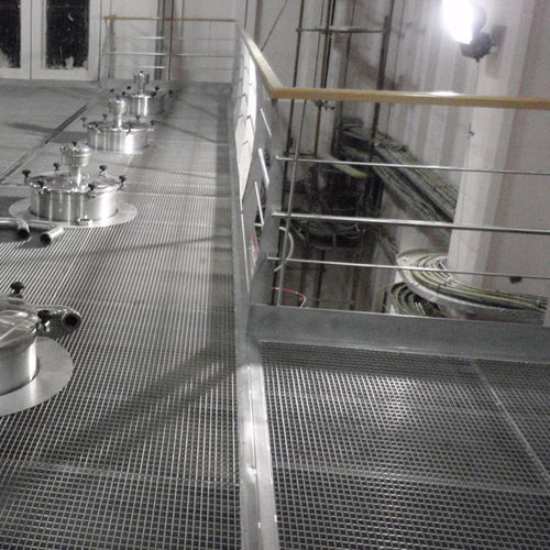 Aluminium-Gitterrost - PRESS-LOCKED - JK TECHNIC - Press / rutschfest / für Gebäude