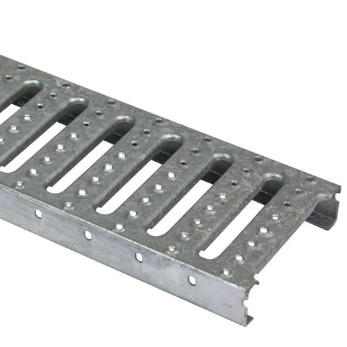 Stahl-Gitterrost - PS-OVA - JK TECHNIC - Aluminium / galvanisiertem Stahl / Edelstahl