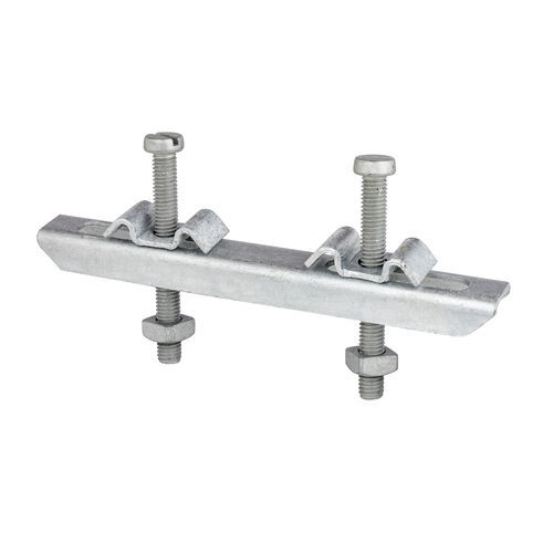Edelstahl-Befestigungselement - DOUBLE - JK TECHNIC - galvanisiertem Stahl / Stahl