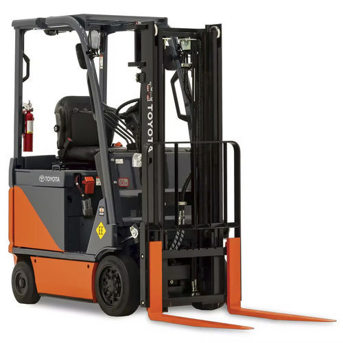 Elektrischer Gabelstapler - 8FBCU series - Toyota Industrial Equipment - Sitz / für den Innenbereich / für die Lebensmittelindustrie