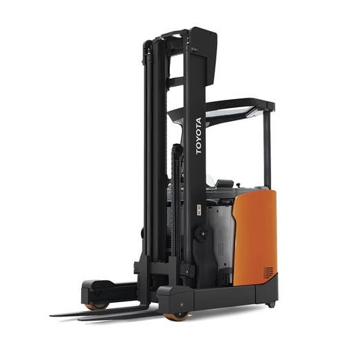 Schubmaststapler mit Kippkabine - RRE H series - Toyota Industrial Equipment - elektrisch / mit Quersitz / für Kühlhäuser