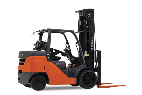 LPG-Gabelstapler - 8FGC series - Toyota Industrial Equipment - Sitz / für Materialumschlag / für Lagerhallen