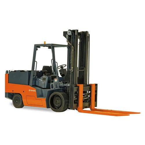 Großraumträger-Gabelstapler - THDE series - Toyota Industrial Equipment - elektrisch / Sitz / für den Innenbereich