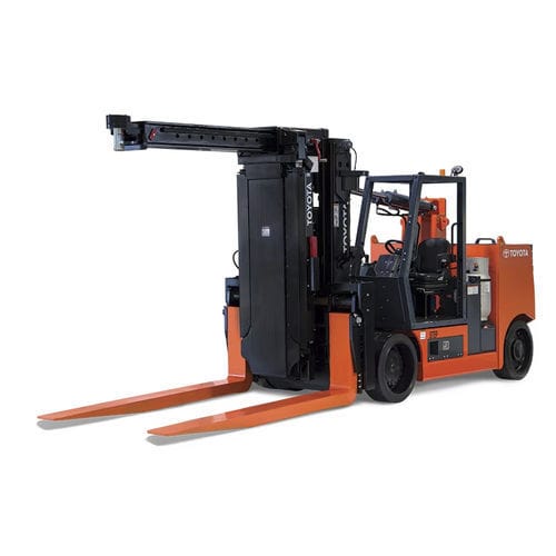 Großraumträger-Gabelstapler - THDA series - Toyota Industrial Equipment - mit Verbrennungsmotor / Sitz / Industrie