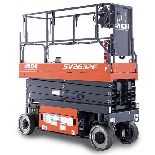 Mobile Scherenarbeitsbühne - SV series - Toyota Industrial Equipment - elektrisch / Innen- und Außenbereich / für Lagerhallen