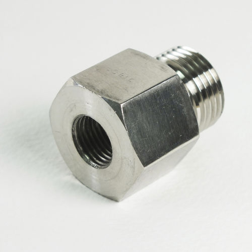 Aussengewinde-Innengewinde-Reduziernippel / Gewindeschneid - FSR series - Temperature Technology Ltd - Reduzier / hydraulisch / Edelstahl