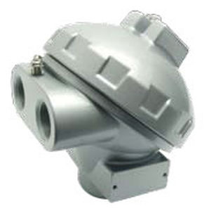 Anschlusskopf / doppelter Eintritt - H-YCE series - Temperature Technology Ltd - Aluminium / für Temperatursensor