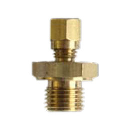 Kompressionsanschluss - FB14P series - Temperature Technology Ltd - hydraulisch / Einschraub / Messing
