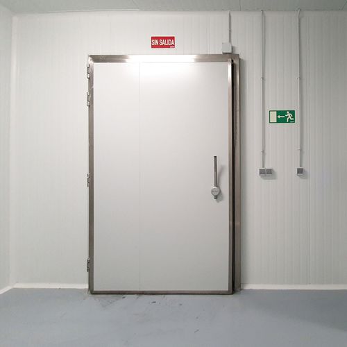 Tor mit Scharnier - IFIRE EI2-90 - Infraca - schwenkbar / Edelstahl / Stahl