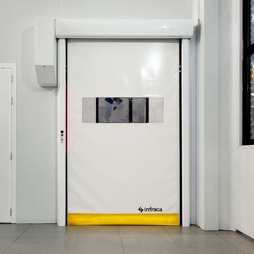 Rolltor - Infraca - Aluminium / für den Innenbereich / für Reinraum