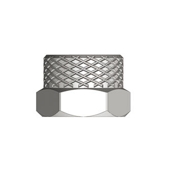 Sechseckige Mutter - RPN - Ningbo Parmicro Fluid Technology CO.,LTD - vernickeltes Messing / Gewinde