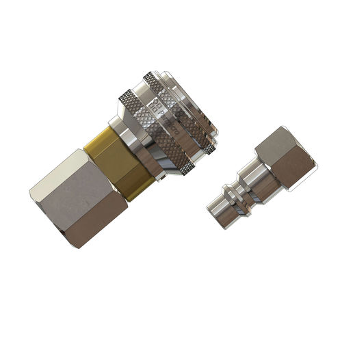 Schnellkupplung - 430  - Ningbo Parmicro Fluid Technology CO.,LTD - pneumatisch / Muffen / ISO